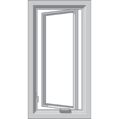 Mt Pleasant Pella Hurricane Shield Series Vinyl Casement Window